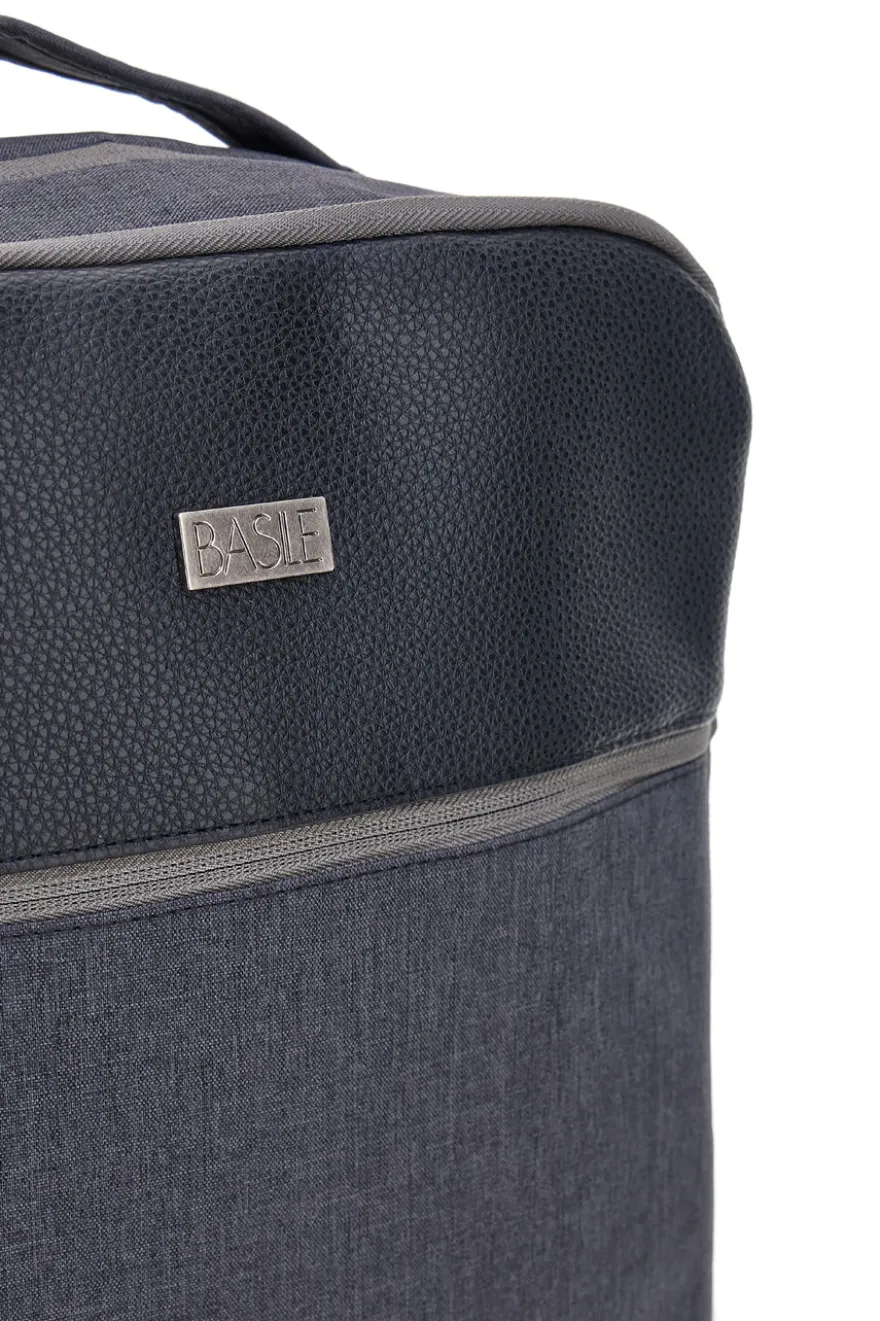 Basile grau Rucksack mit mehreren Taschen BA21PE152