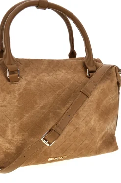 Bauletto cuoio con tracolla removibile Roncato R5391