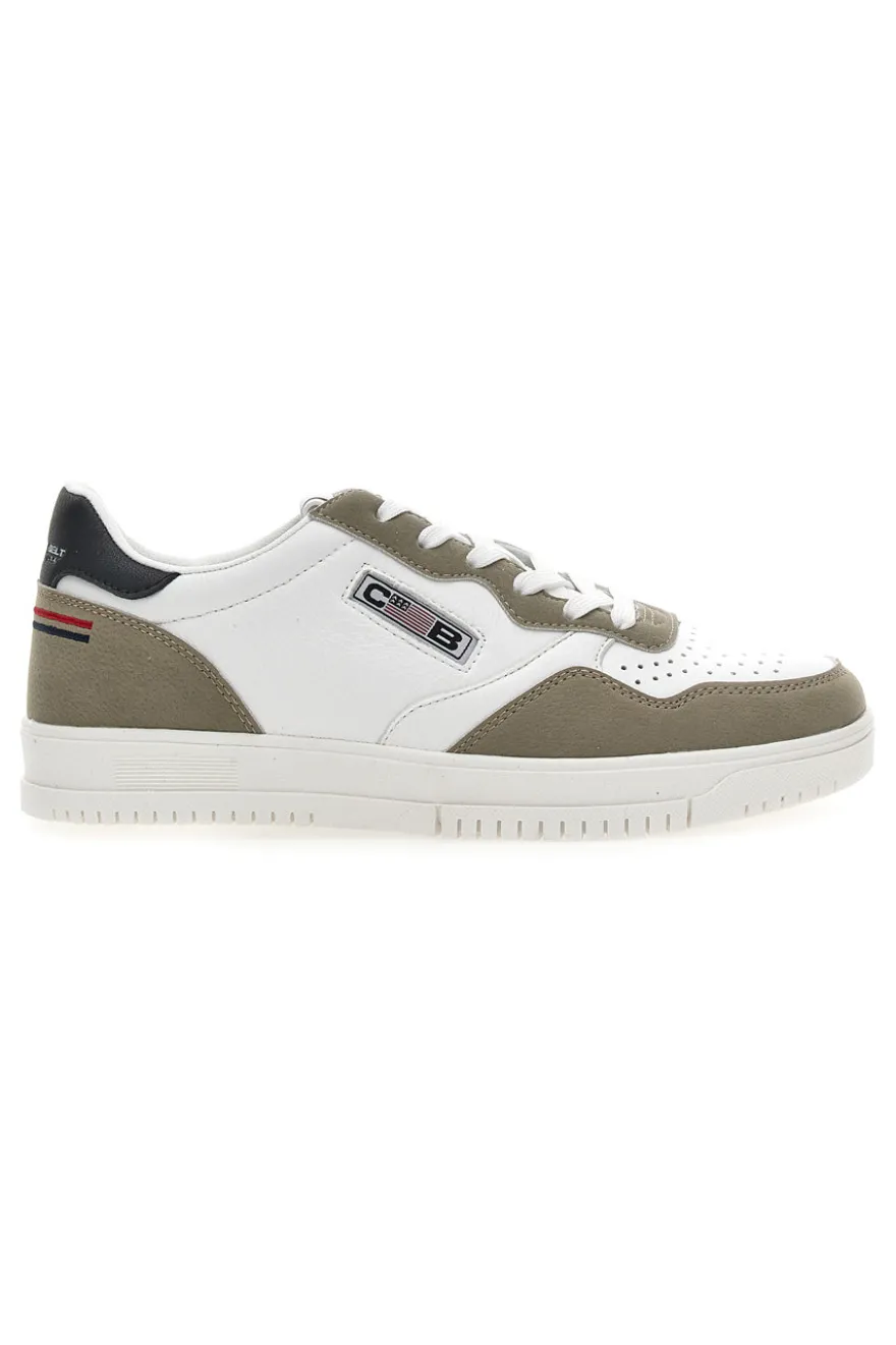 Baumwollgürtel Austria Weiße Sneakers