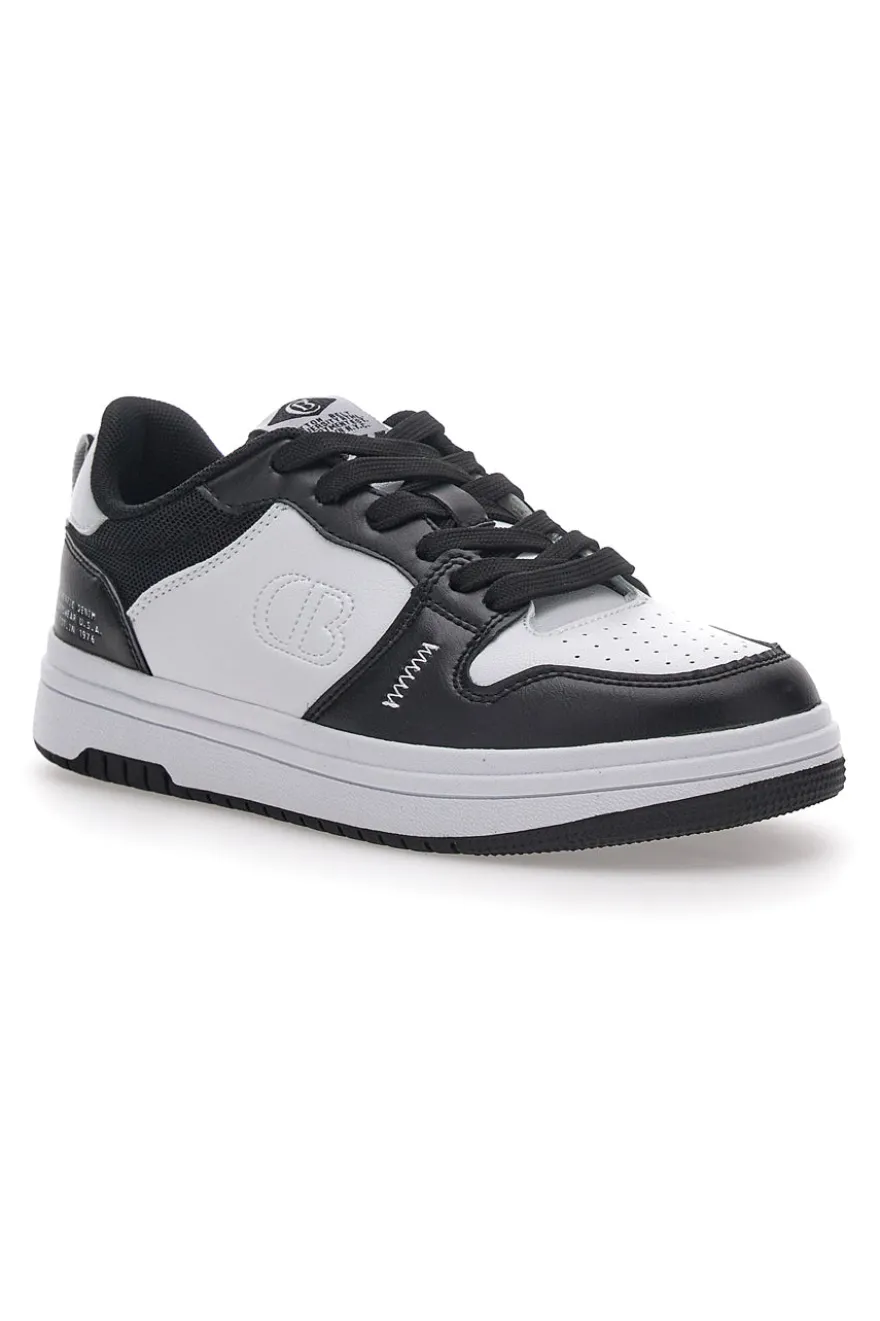 Baumwollgürtel Funky LTH Sneakers Weiß-Schwarz