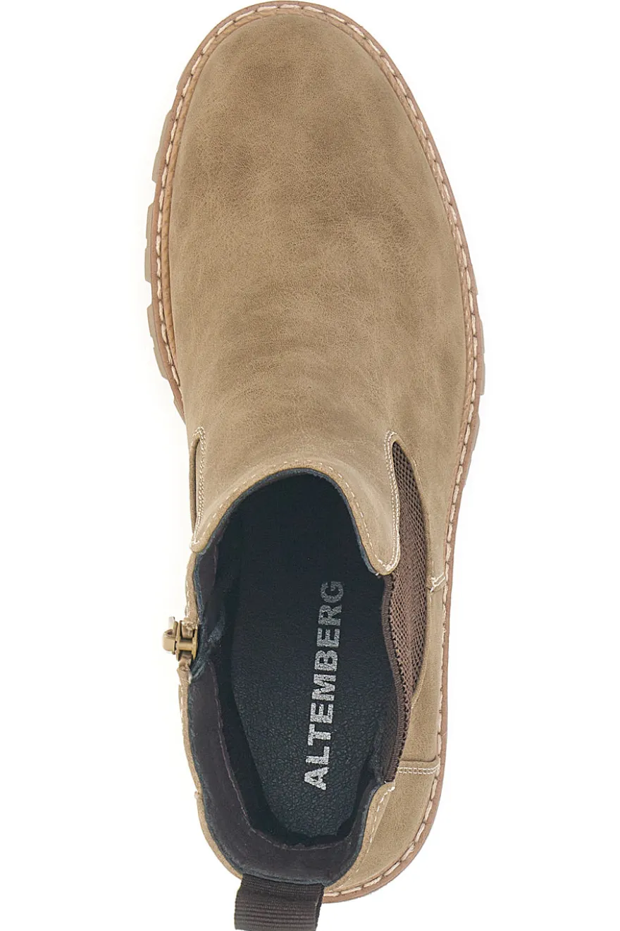 Beatles taupe con suola carrarmato Altemberg 6