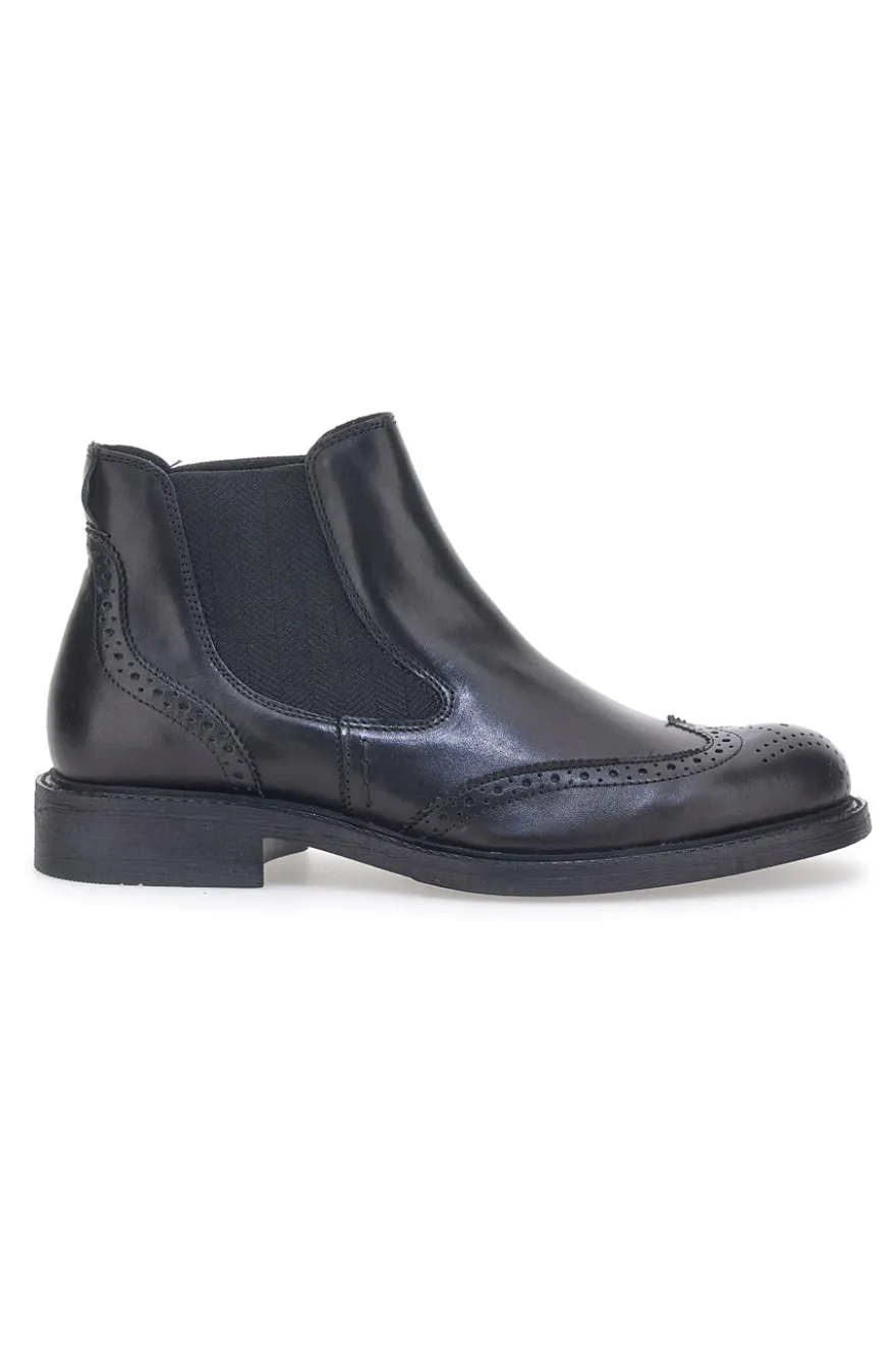 Beatles-Stiefel Andrea Bruni 16202 Echtleder