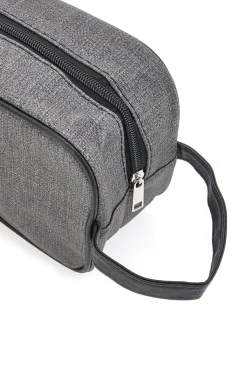 Beauty Case Grigio Con Cerniera Juice Oslo 079