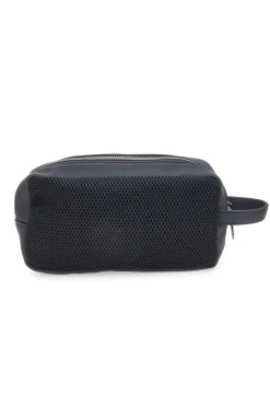 Beauty case nero con manico e zip frontale Biagiotti MOI LB25W-464/1/BUST