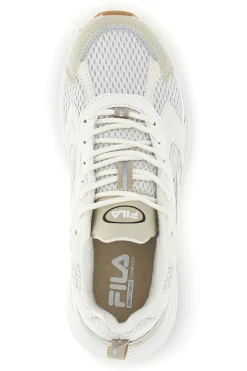 Beige atmungsaktive Mesh-Komfort-Turnschuhe Fila Kreatix Wmn