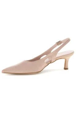 Beige Pumps mit Riemen Pittarello glam 3992