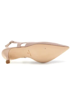 Beige Pumps mit Riemen Pittarello glam 3992