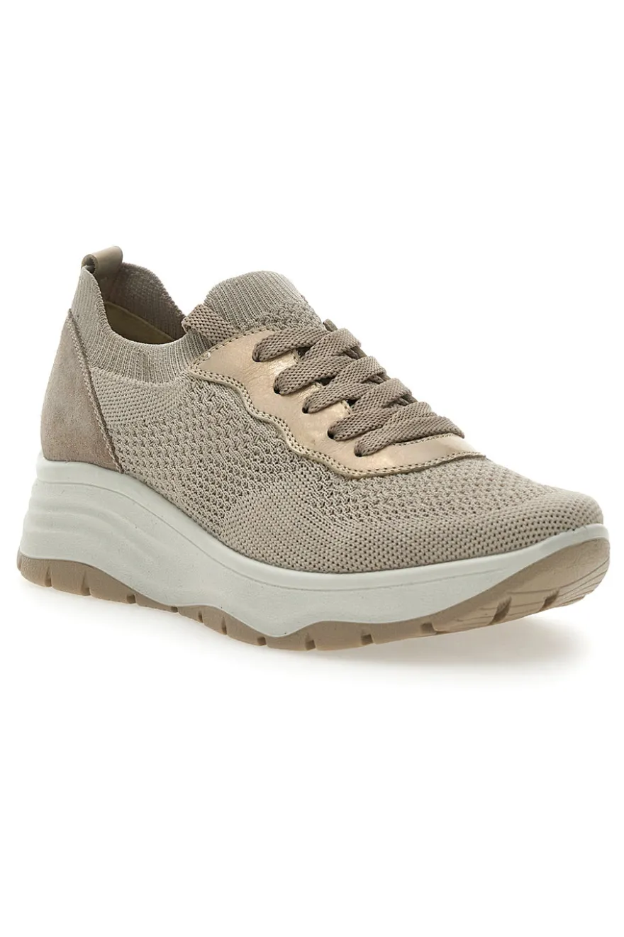 Beige Schnürschuhe Made In Italy Imac 756370350913