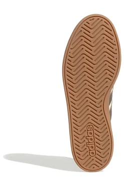 Beige Sneaker mit braunen Streifen Adidas GRAND COURT BASE 3.0