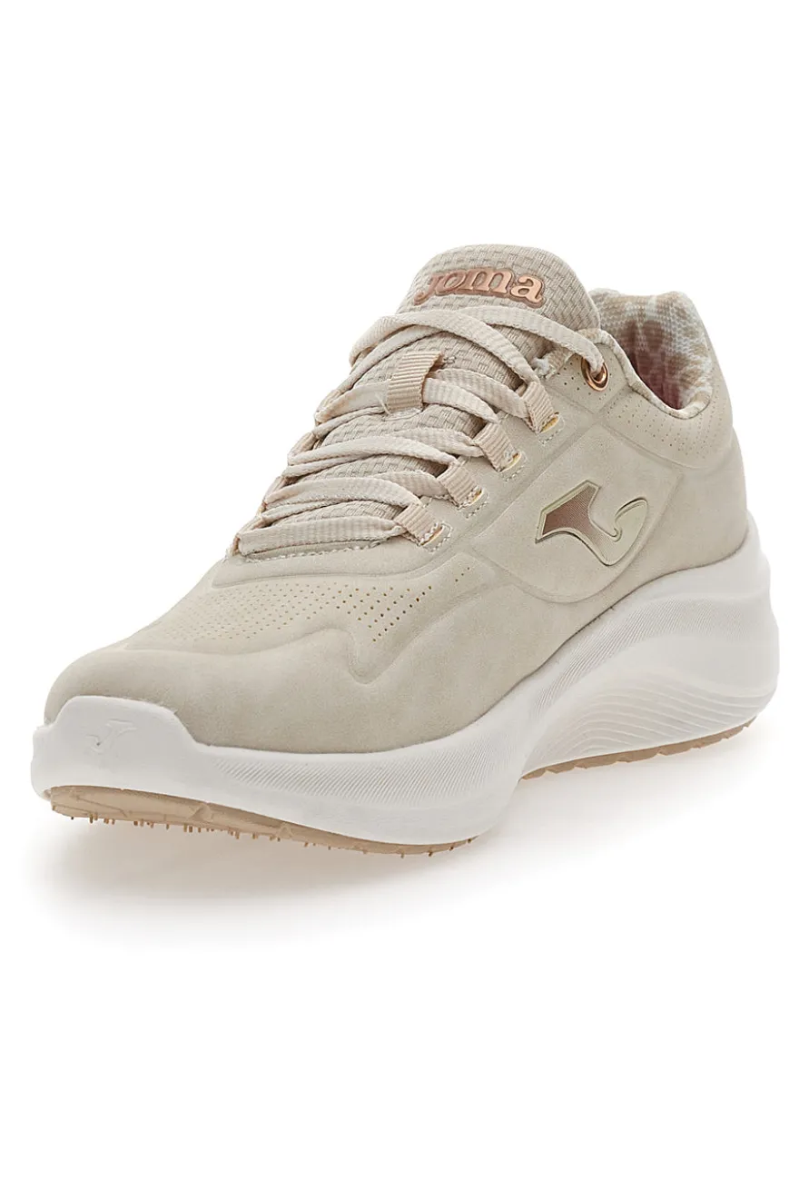 Beige Sneaker mit Schnürsenkeln JOMA N-400 Lady 2425