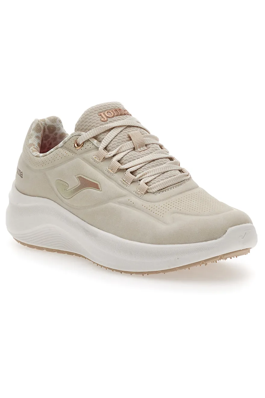 Beige Sneaker mit Schnürsenkeln JOMA N-400 Lady 2425