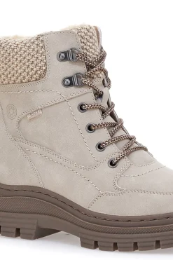 Beige Stiefeletten mit warmer Innenseite und gearbeitetem Kragen Relife 22808B13R