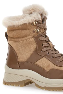 Beige Stiefeletten mit warmer Innenausstattung Altemberg 15222K17