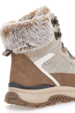 Beige Stiefeletten mit warmem Innenfutter und rutschfester Sohle Relife 24802B08R
