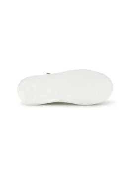 Beige Turnschuhe mit seitlichem Reißverschluss Plattform Burani 52031C769