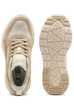 Beige und Creme Mesh Puma Trinity 2 Lt Topcat Turnschuhe