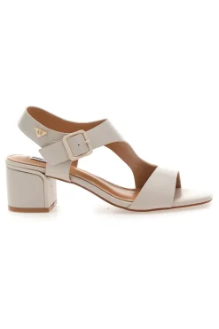 Beigefarbene Knöchelriemensandalen Mariella Burani 51280