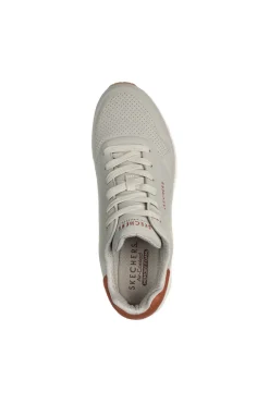 Beigefarbene Skechers Uno Suited On Air-Sneaker