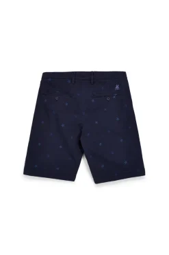 Bermuda blu con fantasia micro stelle U.s.grand polo US61050M