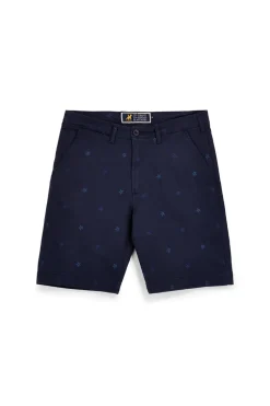 Bermuda blu con fantasia micro stelle U.s.grand polo US61050M