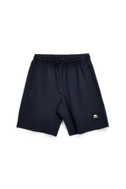 Bermuda blu con stampa laterale e coulisse No limits MABK010S26