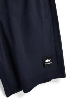 Bermuda blu con stampa laterale e coulisse No limits MABK010S26