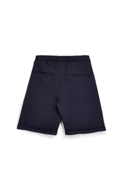 Bermuda blu tessuto in morbida maglia piqué con coulisse Pittarello Tierra pt-m-t-9076