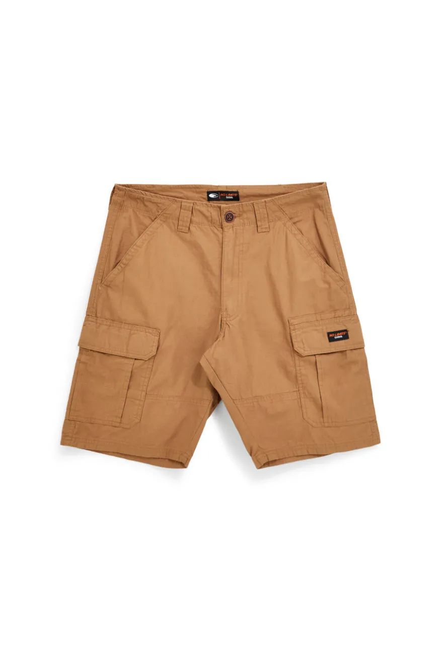 Bermuda cammello cargo No limits MABW015S26