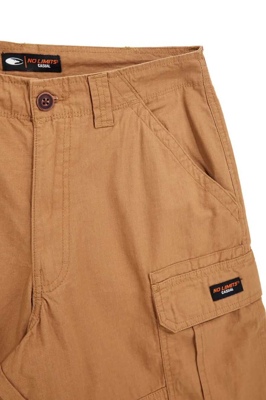 Bermuda cammello cargo No limits MABW015S26