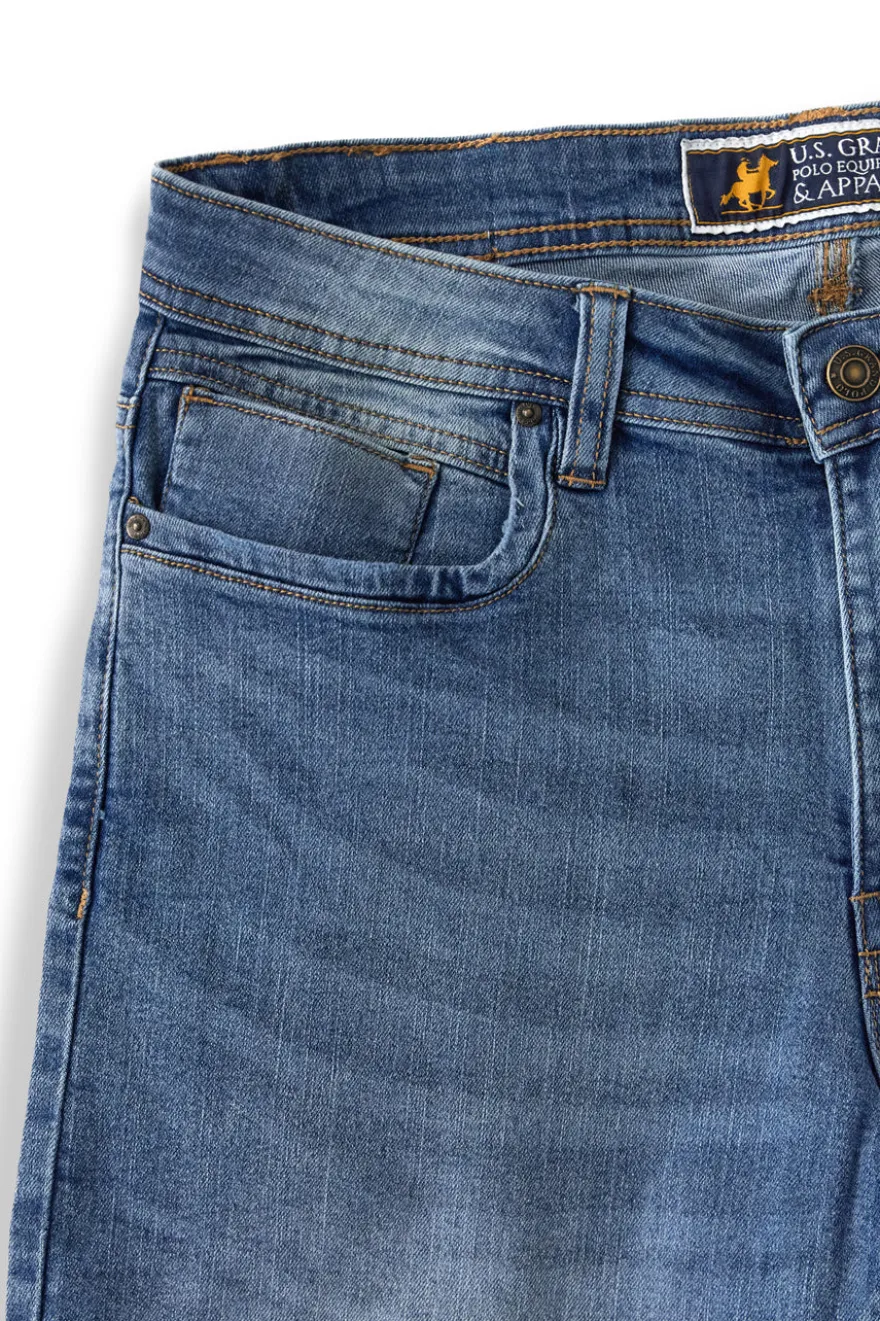 Bermuda denim blu U.s.grand polo US61013M