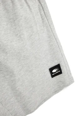 Bermuda grigi con stampa laterale e coulisse No limits MABK010S26