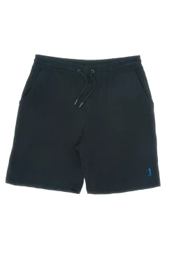 Bermuda neri in cotone con logo ricamato Us golf BE001
