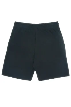 Bermuda neri in cotone con logo ricamato Us golf BE001