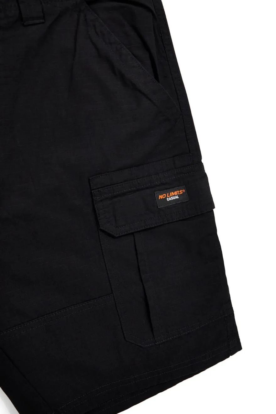 Bermuda nero cargo No limits MABW015S26