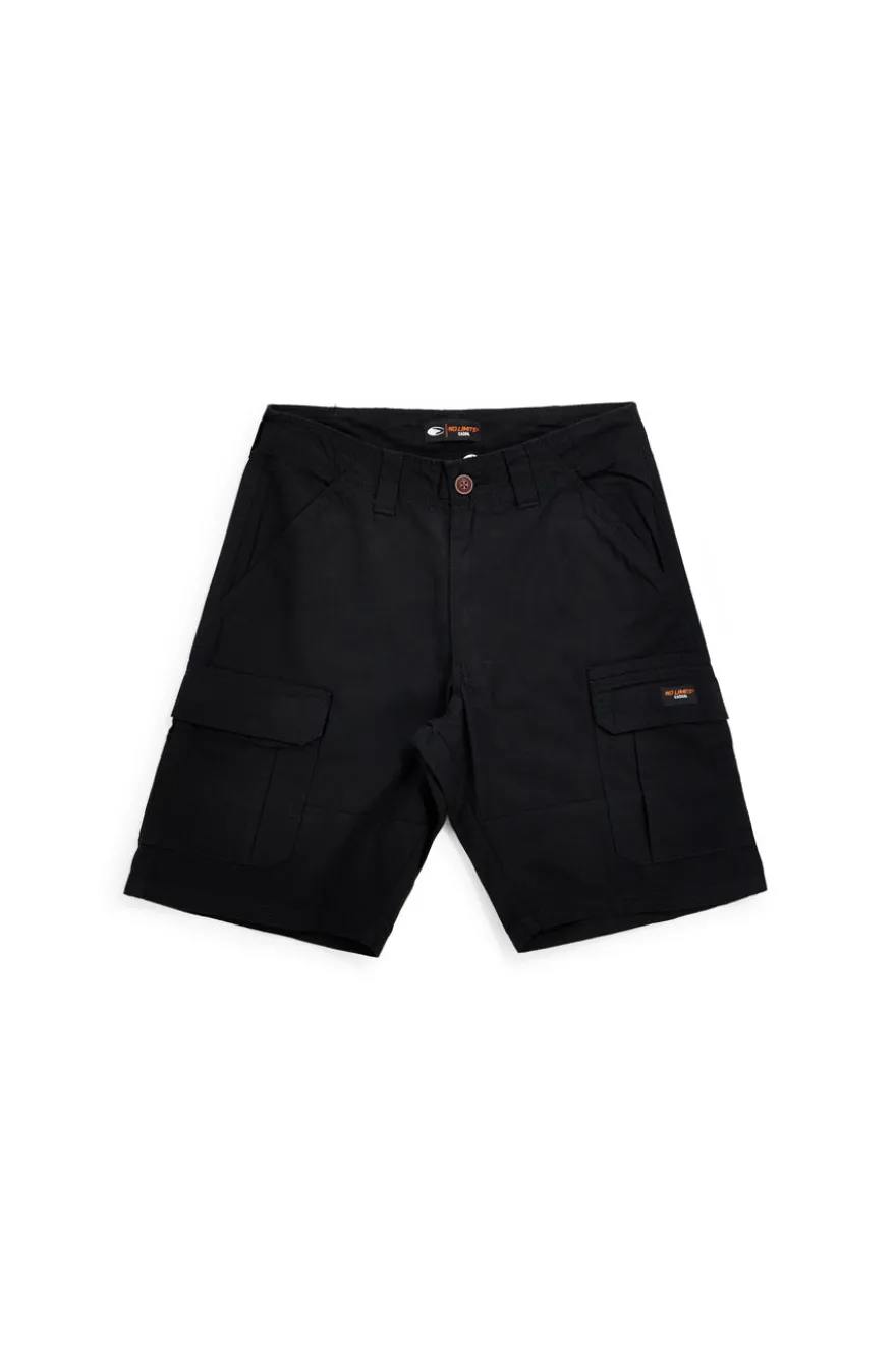 Bermuda nero cargo No limits MABW015S26