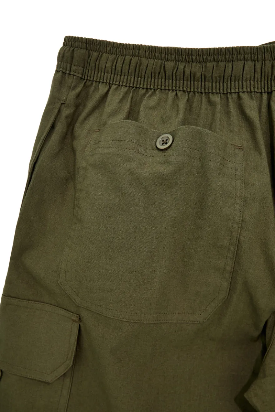Bermuda verde militare cargo Pittarello tierra NBY7050