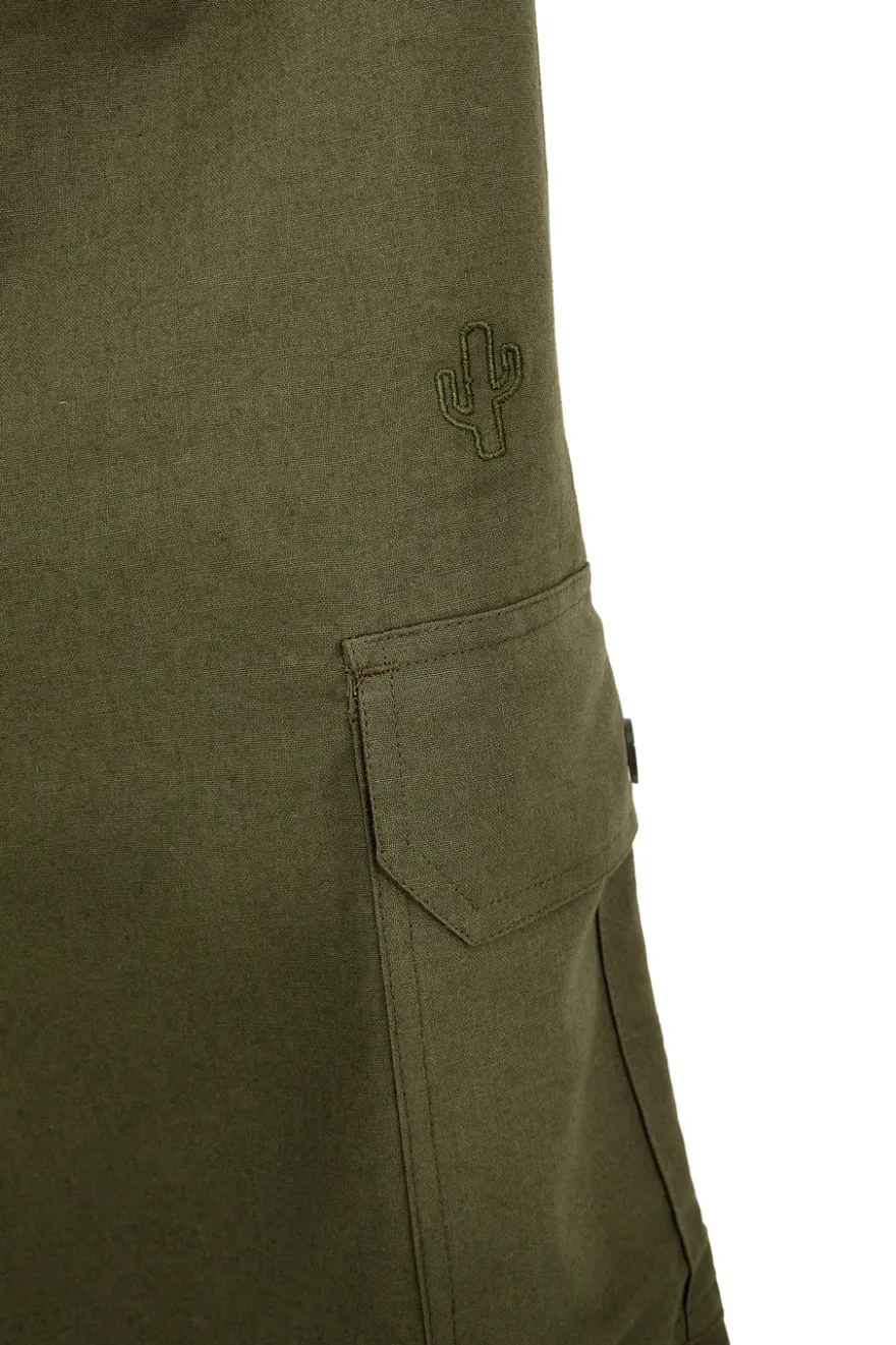 Bermuda verde militare cargo Pittarello tierra NBY7050