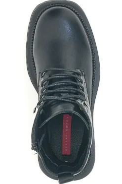 BETTYFLOWER 124 Schwarze Stiefeletten mit Reißverschluss