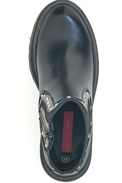 Bettyflowers 02 schwarze Chelsea-Stiefel