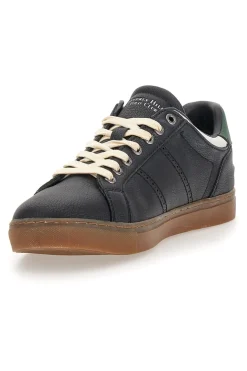 Beverly Hills Polo BHM525120 schwarze Sneakers mit Gummisohle