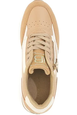 Biege Sneakers mit Keilabsatz LAURA BIAGIOTTI 8722