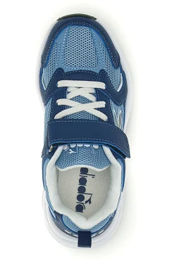 Blau Klettverschluss Schuhe Diadora Alley PS
