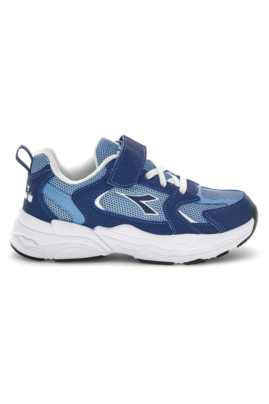 Blau Klettverschluss Schuhe Diadora Alley PS