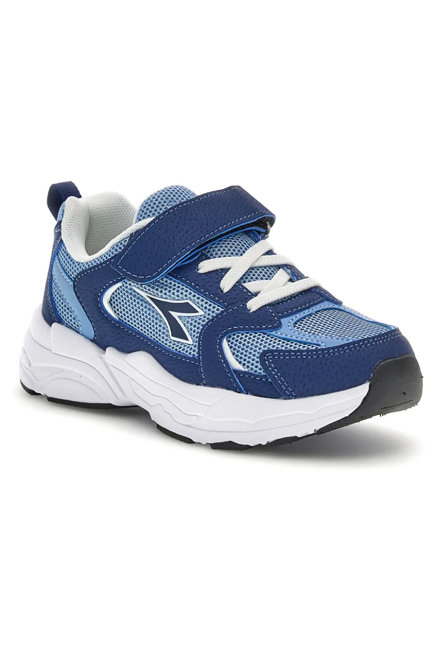 Blau Klettverschluss Schuhe Diadora Alley PS