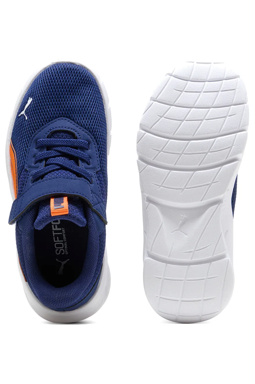 Blau Laufstil Schuhe mit Riemen Puma FlexFocus Modern AC+ PS