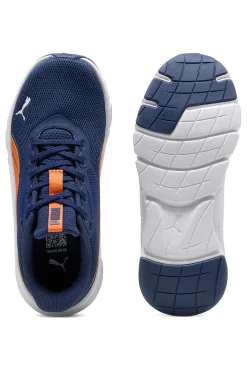 Blau und orange leichte Laufschuhe Puma Flexfocus Lite Modern Jr