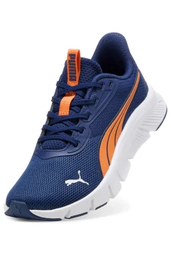 Blau und orange leichte Laufschuhe Puma Flexfocus Lite Modern Jr