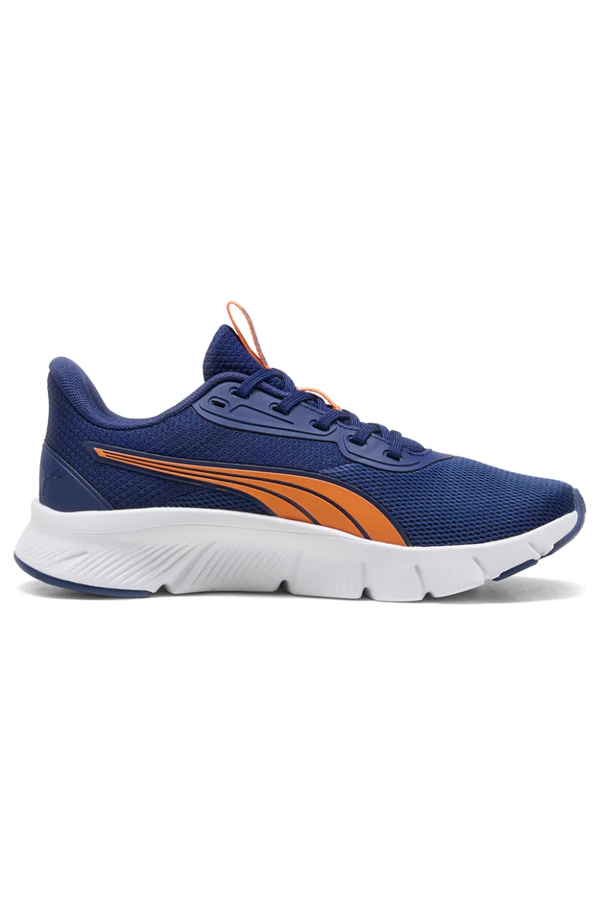 Blau und orange leichte Laufschuhe Puma Flexfocus Lite Modern Jr