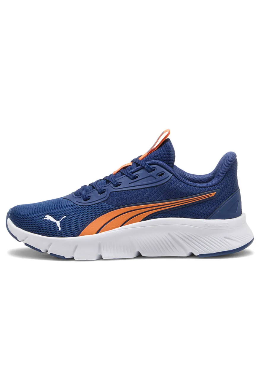 Blau und orange leichte Laufschuhe Puma Flexfocus Lite Modern Jr
