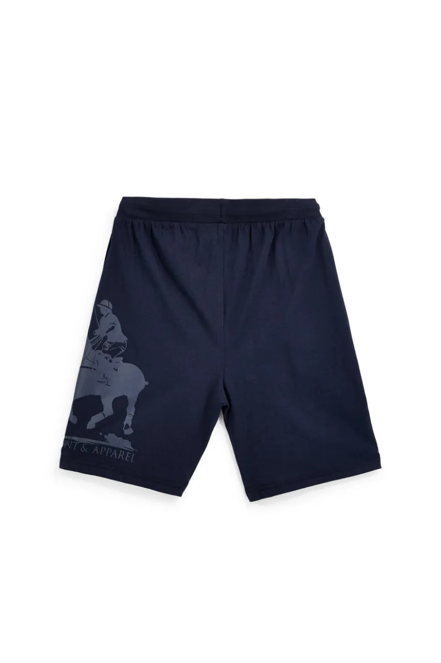 Blaue Baumwolle Bermuda Shorts U.s.grand polo US61712M